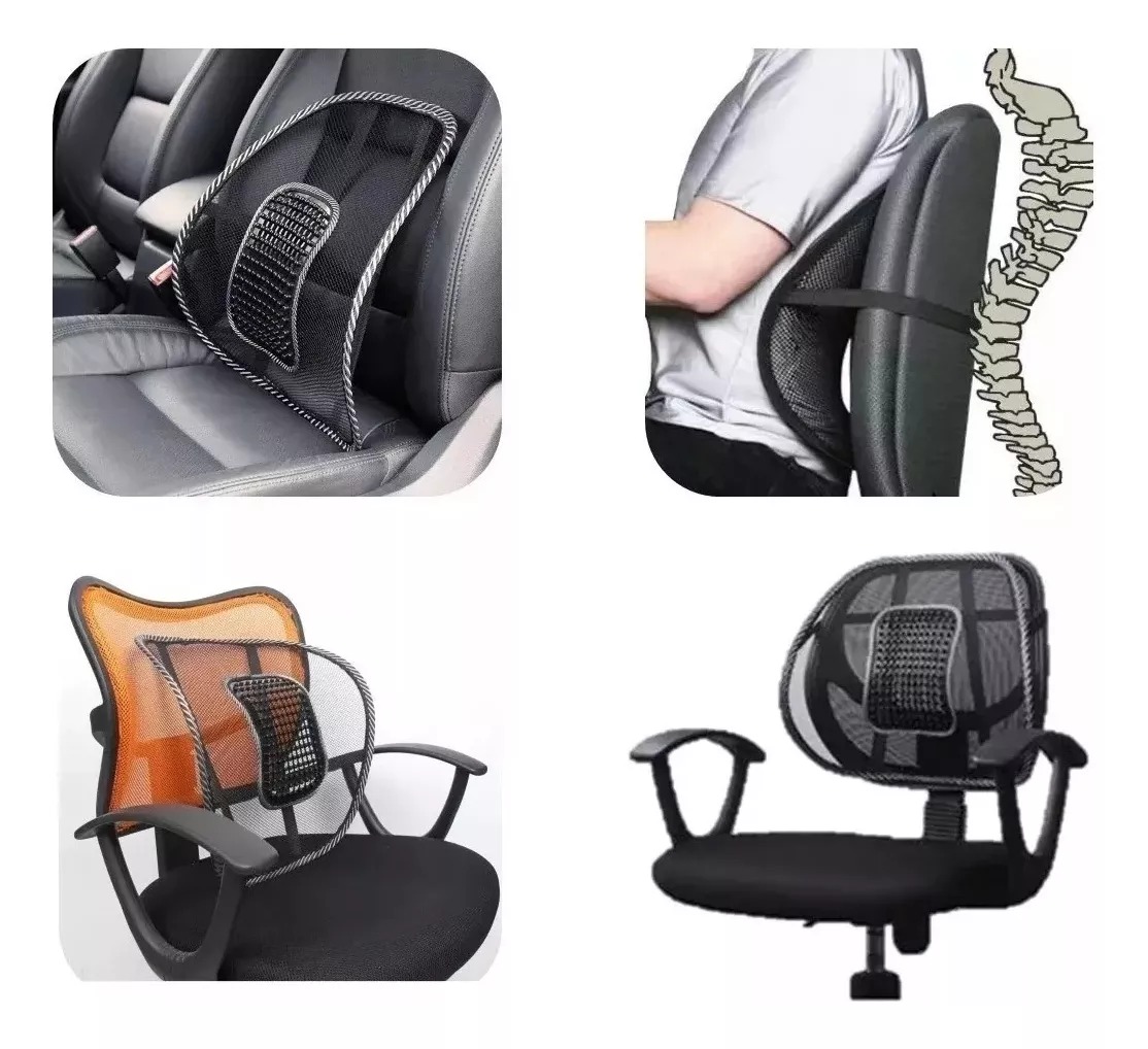 Soporte Respaldo Lumbar Ergonómico Auto Silla Premium Pro