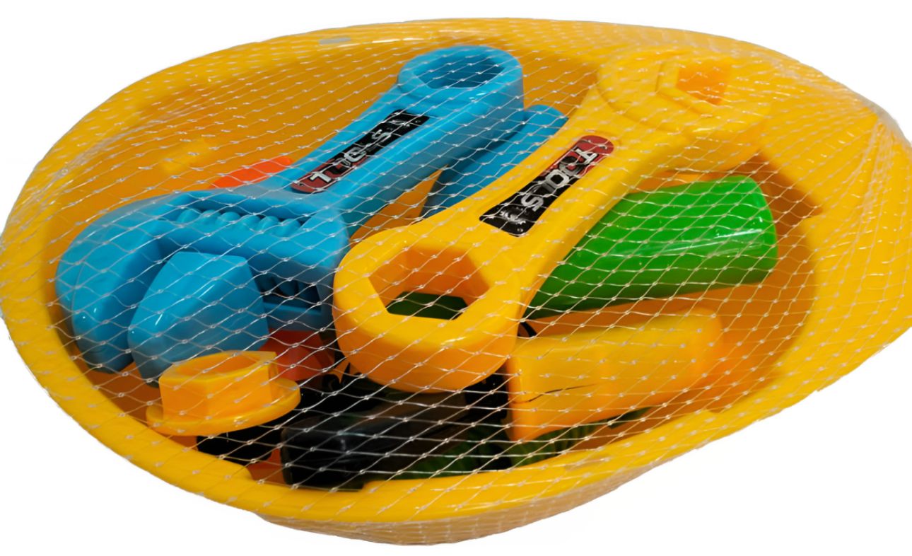 Oferta Kit De Herramientas Con Casco - 8 Piezas 3-8 Años