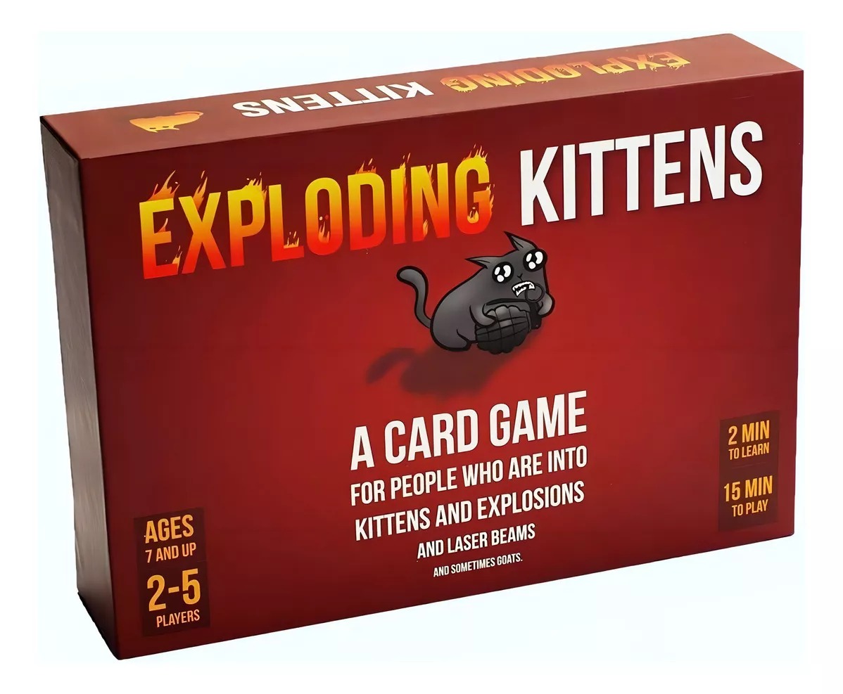 Juego de cartas Exploding kittens Original Exploding Kittens