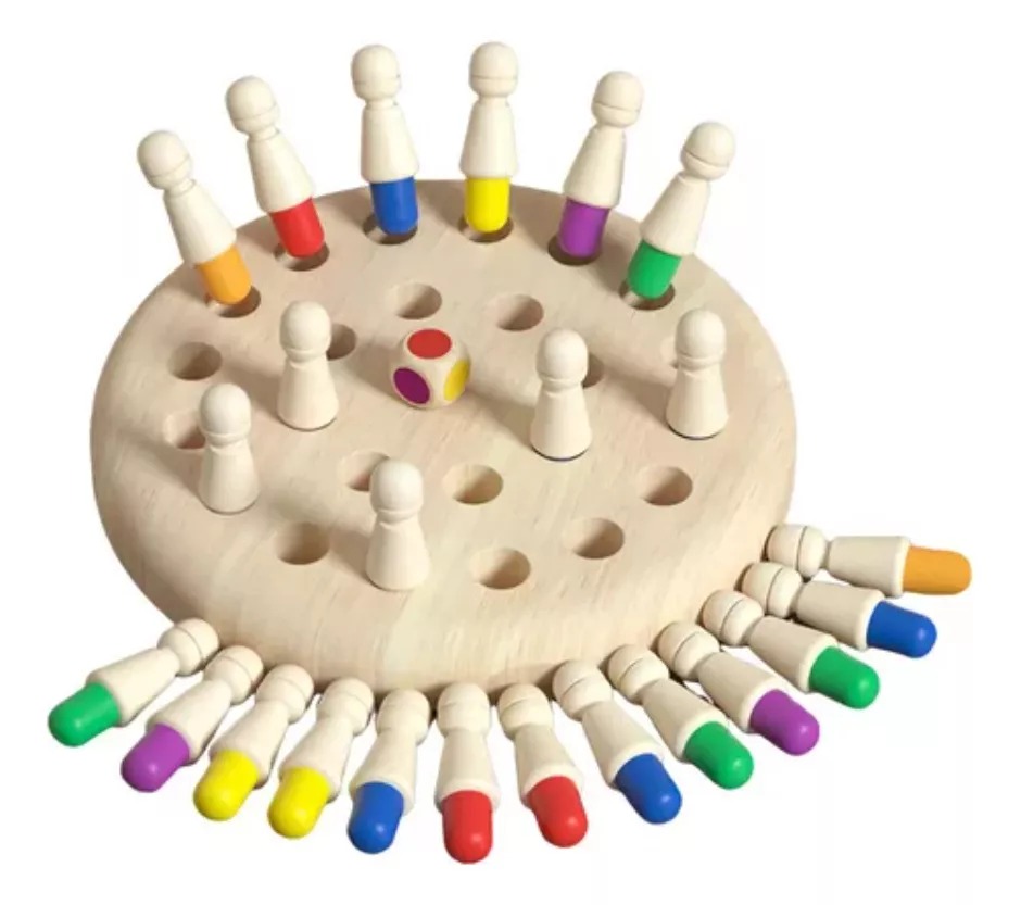 Juego Montessori De Memoria Para Adulto Niños Memorice