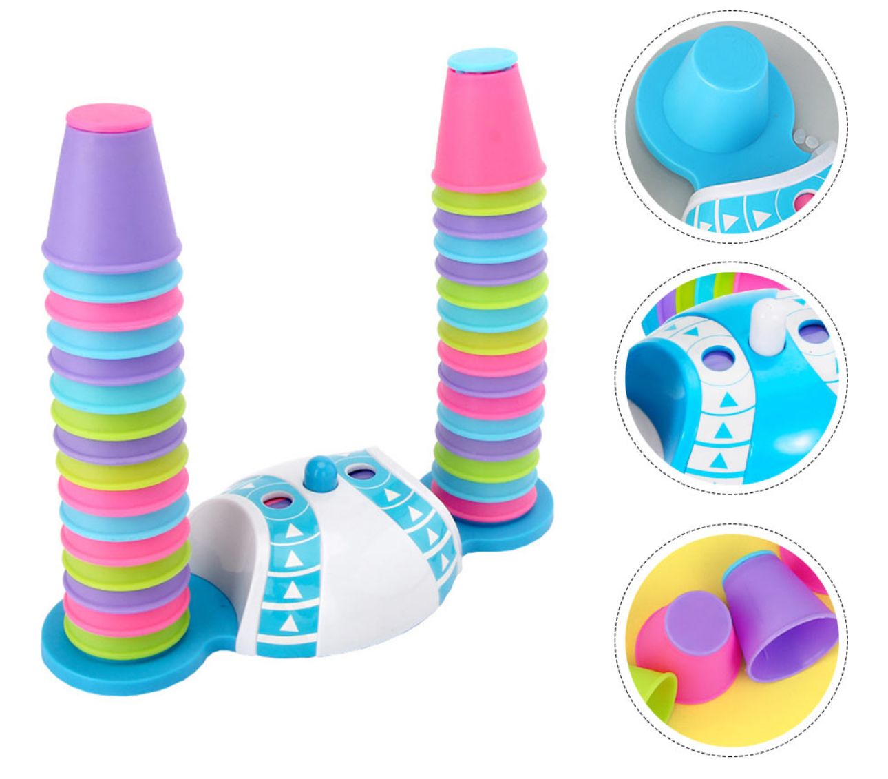 Divertidos Vasos Apilables Para Niños