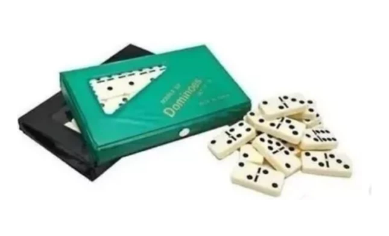 Set Domino Con Estuche 28 Piezas