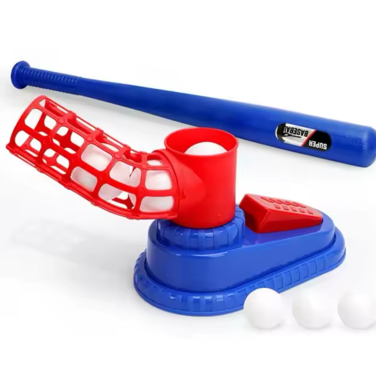 Juego Lanza Pelotas Infantil Entrenamiento De Beisbol