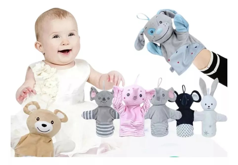 Marioneta O Títere De Mano Peluche Juguete Para Bebe Y Niño