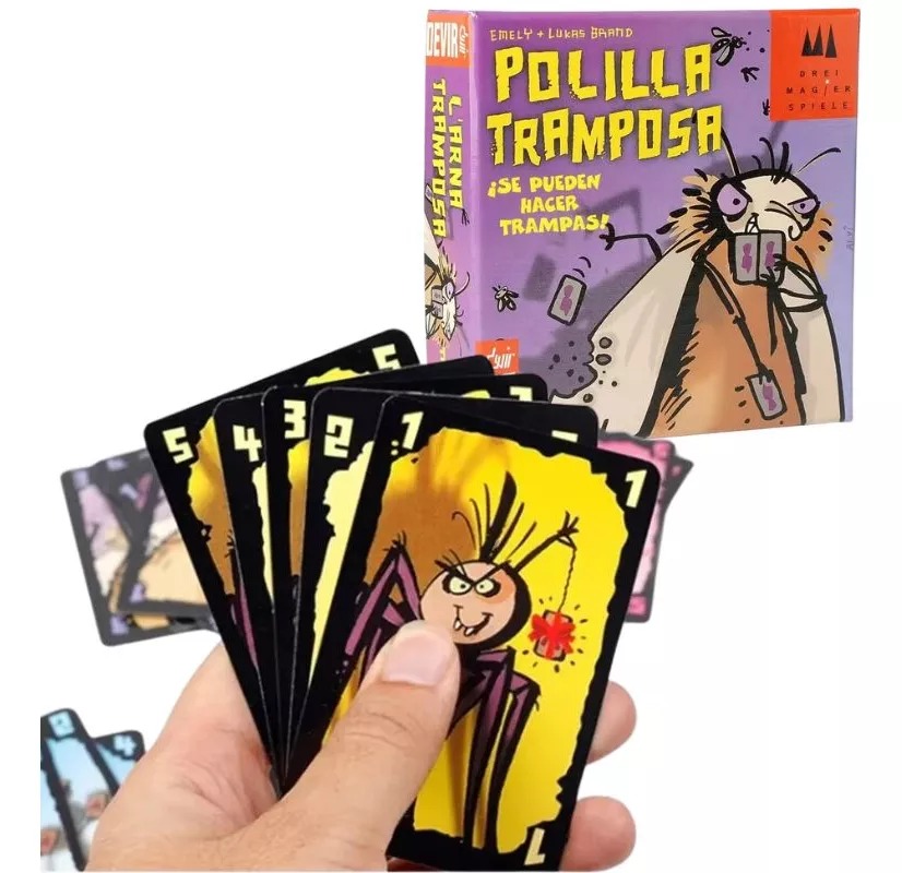 Pack Doble Juegos De Mesa Virus + Polilla Tramposa