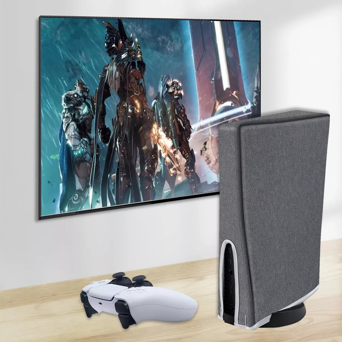Funda Cobertor Consola Ps5 Vertical Protector