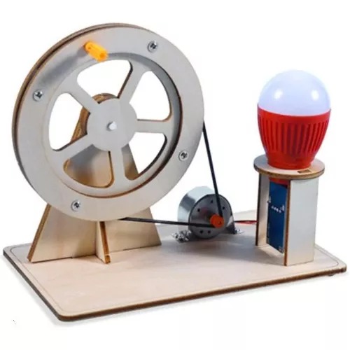 Maqueta Kit Generador Eléctrico Para Niños Y Estudiantes