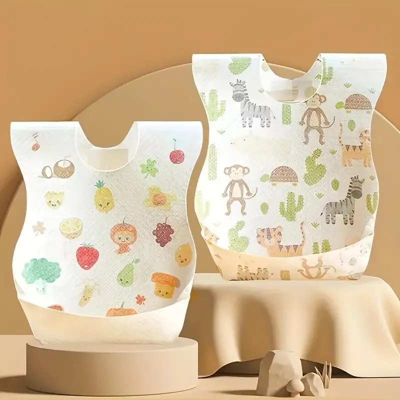 Baberos Desechables 20 Unidades Estándar Unisex Niños/bebés