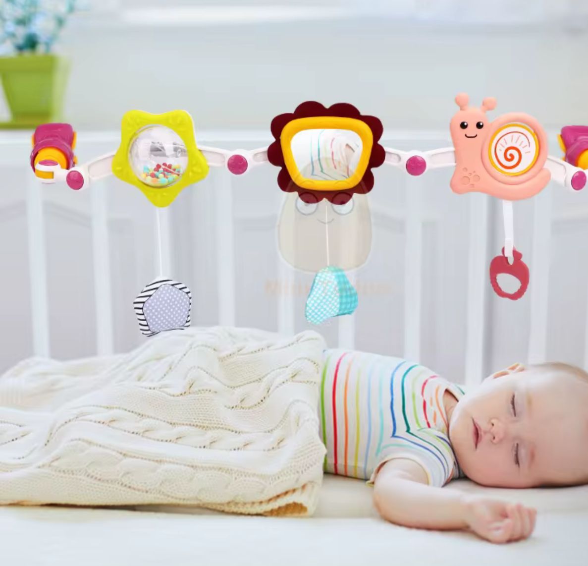 Juguete Ajustable Para Colgar Actividades Con Forma De Arco