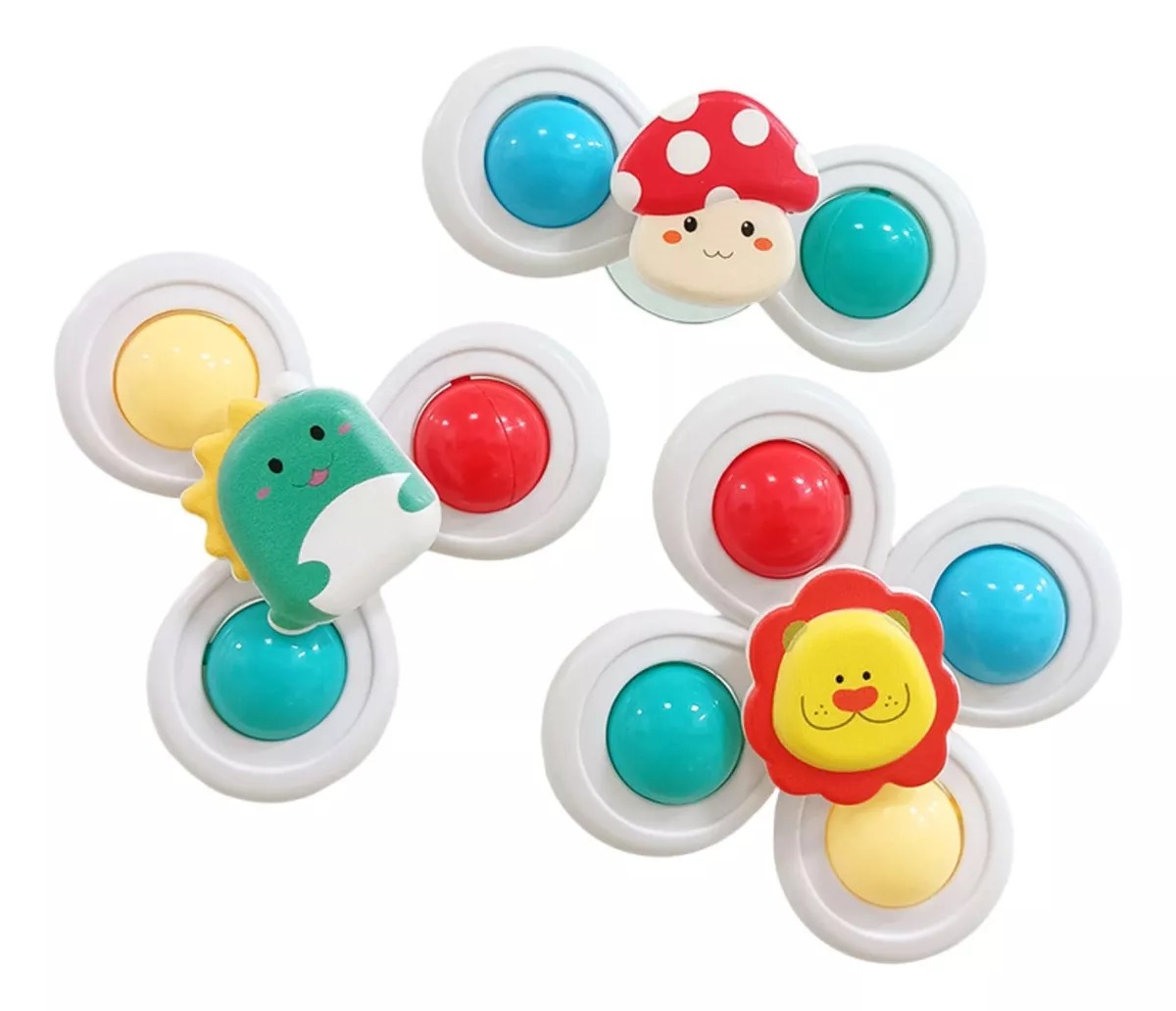 Juguete Baño O Ducha Spinner Giratorio 3 En 1 Bebe