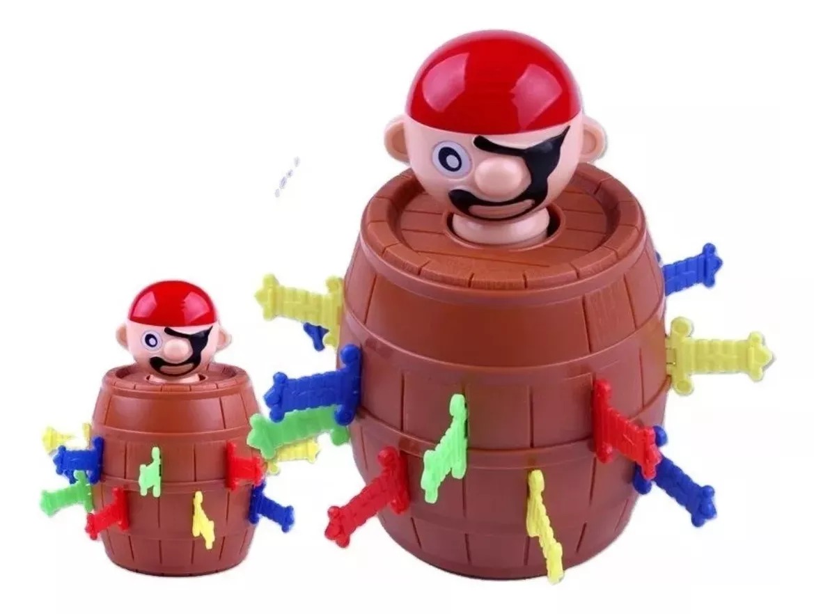 Juego De Mesa Pirata Saltarín Barril Juego Didáctico