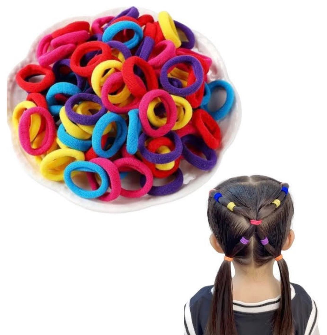 Set De 12 Colets De Varios Colores Niñas Varios