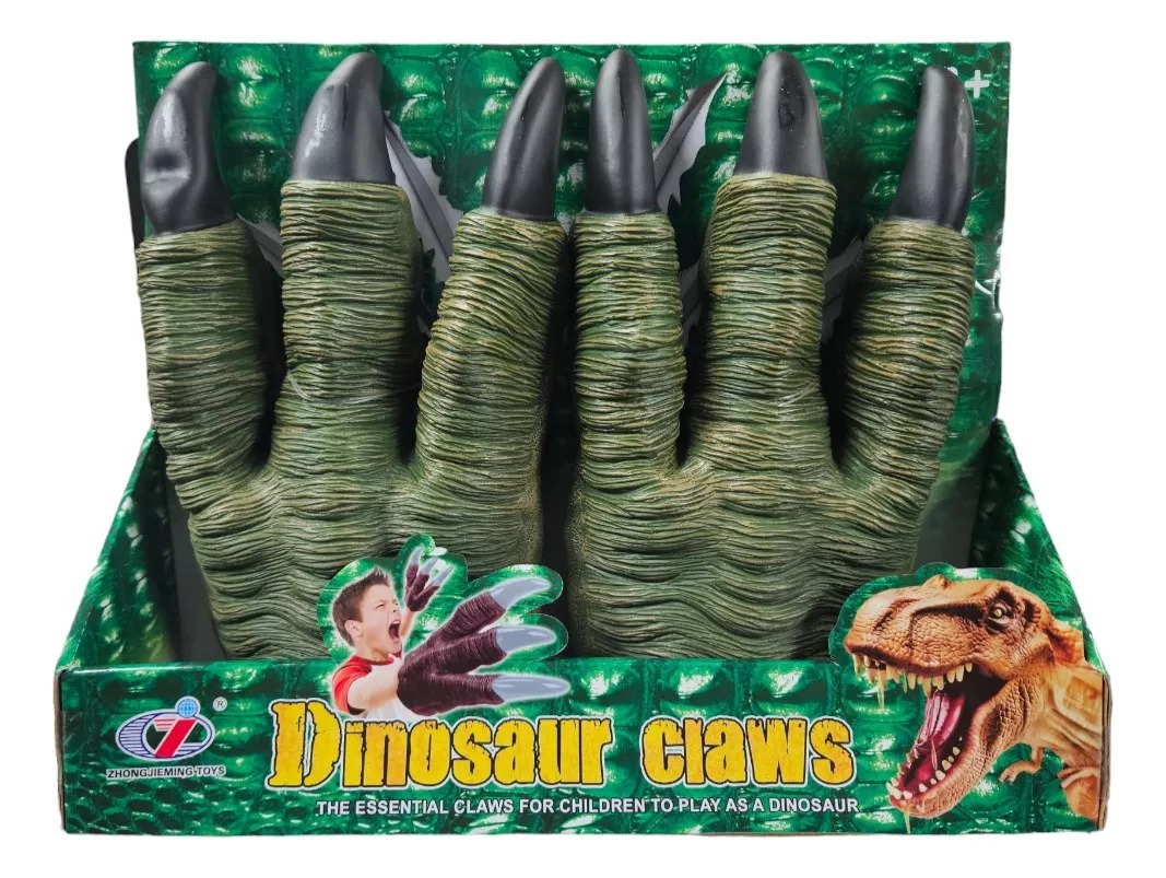 Guantes Decorativos En Forma De Garra De Dinosaurios