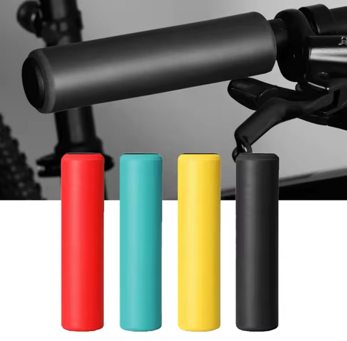 Funda De Manillar De Moto Bicicleta Antideslizante
