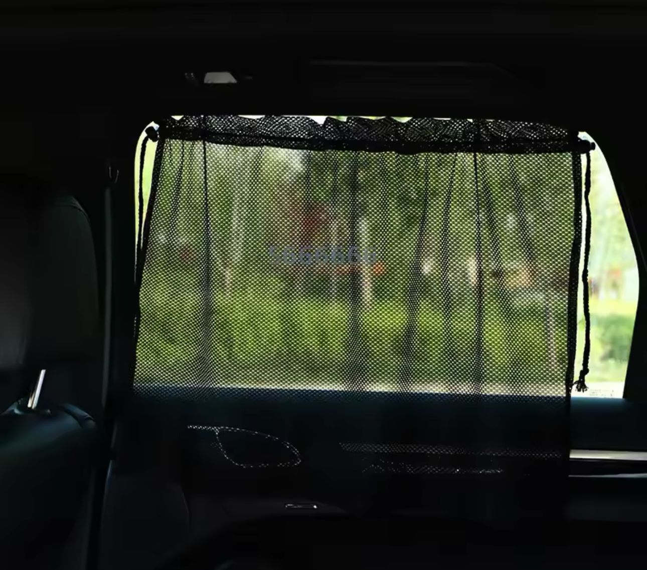 Malla Tapa Sol Para Auto Ventana Pack X 2