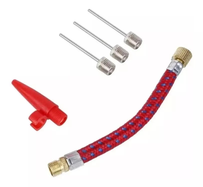 Kit De 5 Piezas Agujas De Inflar Balones Llanta Bici