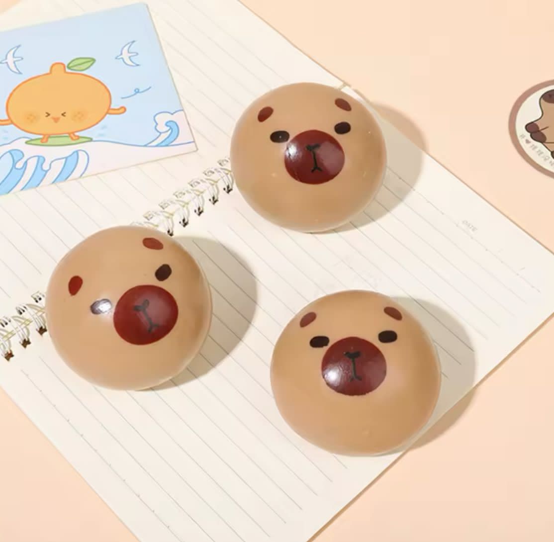 Squishy Pelota De Capibara. Ultrasuave relajante