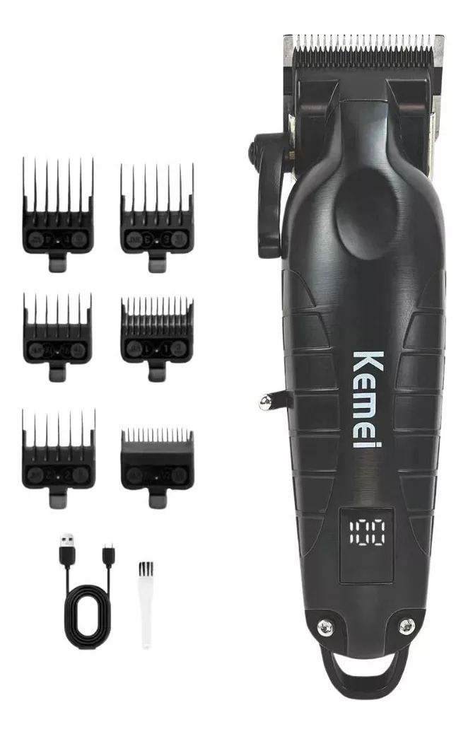 Kemei Profesional Kemei 2290 negra 220V