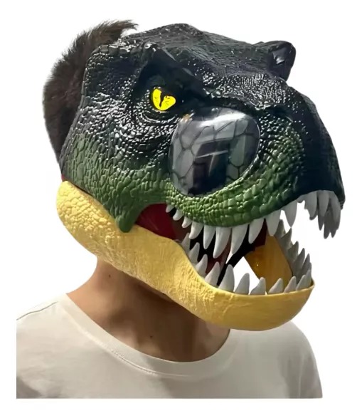 Mascara Infantil De Dinosaurio T-rex Disfraces