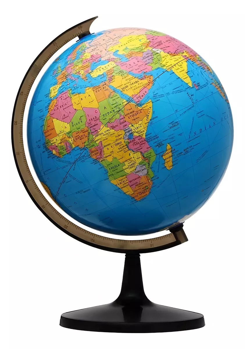 Globo Terráqueo - Mapa Político Diámetro, Escolar