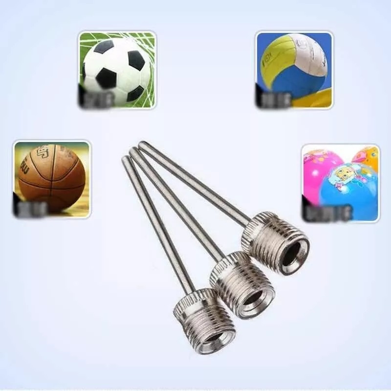 Agujas Inflador De Pelotas Y Otros Pack 5 Unidades Valvula