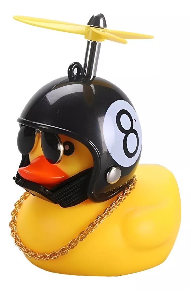Promo 20 Pato Patito Para Bicicleta Moto Auto Con Luz Ycasco