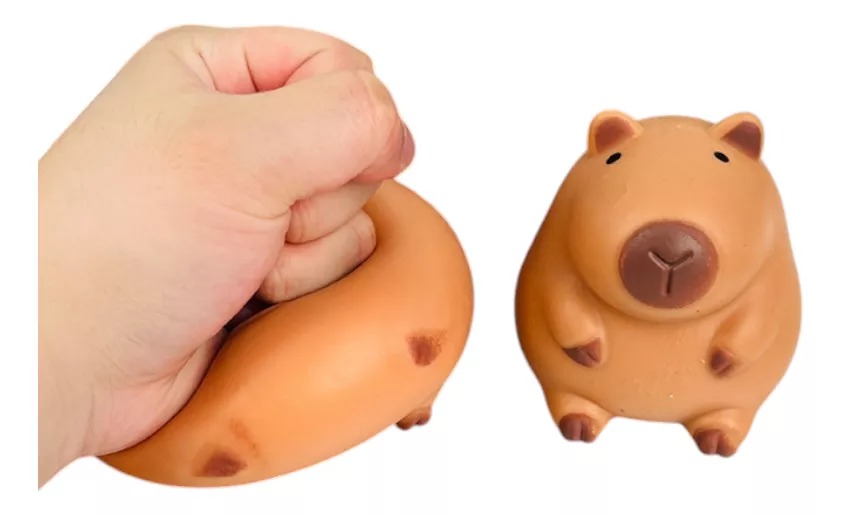Squishy Realista De Capibara. Ultrasuave