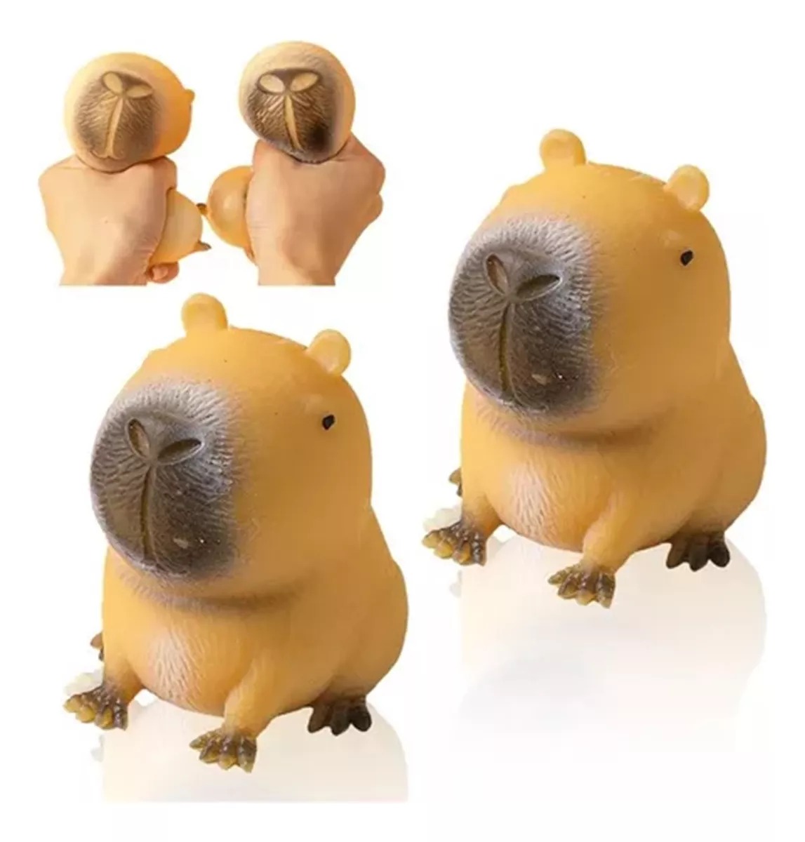 Juguete Skuishy Anti Estrés Moldeable Capibara Capy