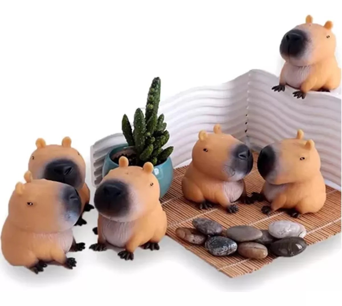 Squishy Realista De Capibara Ultrasuave Anti Estres