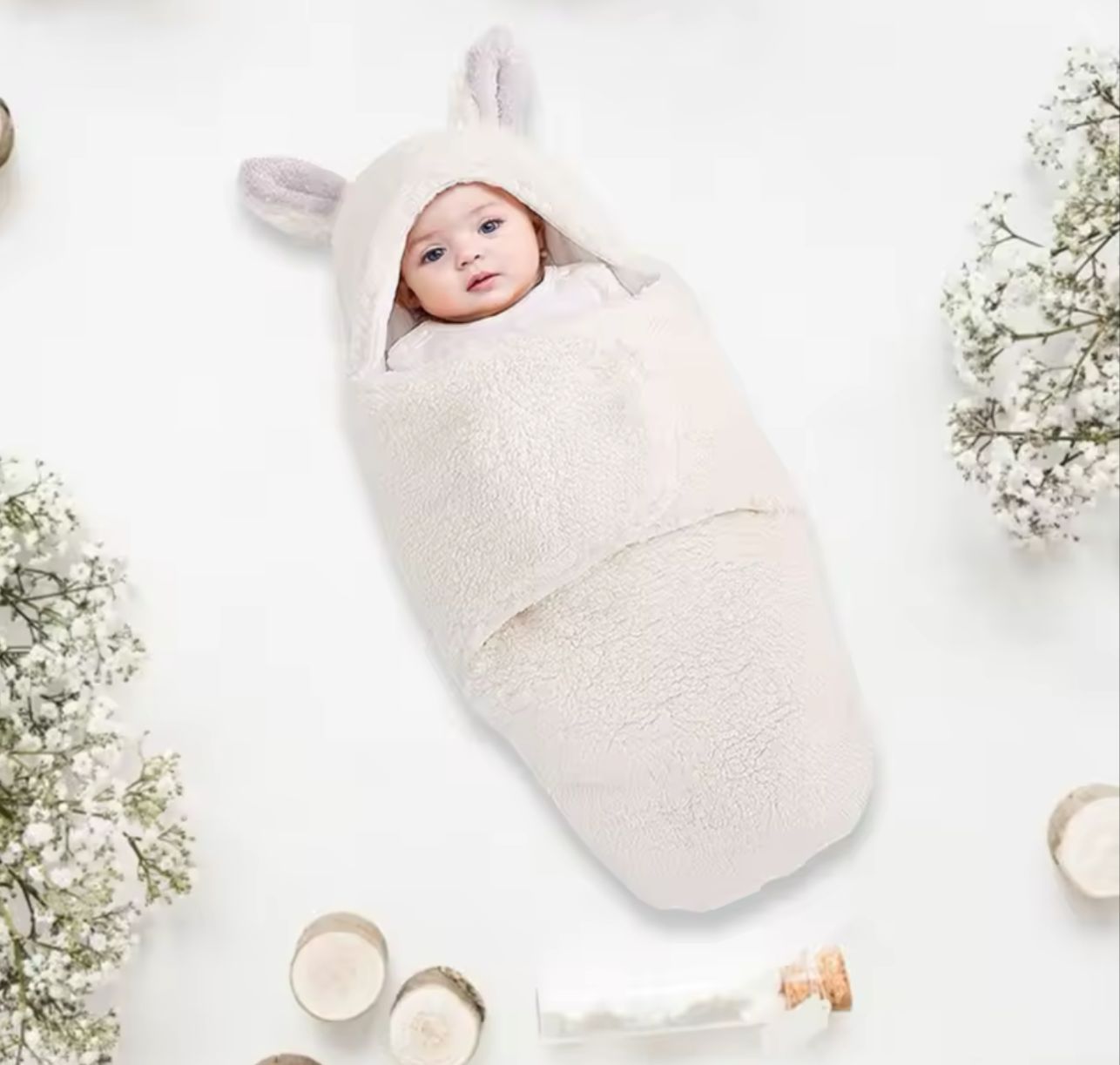 Saco Manta Envoltura De Dormir Bebe 0 A 3 Meses