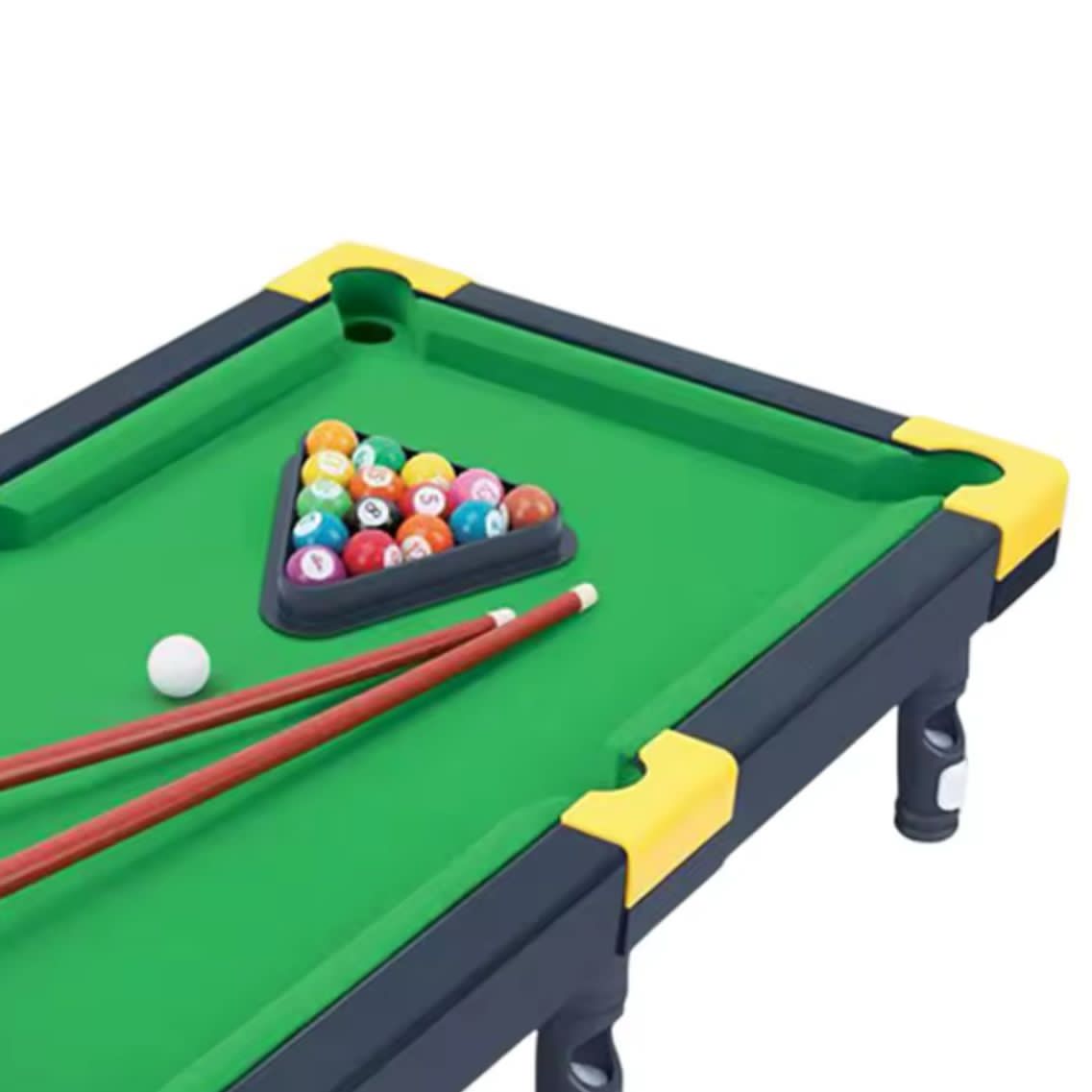 Mini Billar Para Pequeños, Mesa De Pool Snooker De Niño Paño Verde