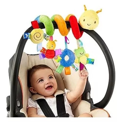 Cochecito De Peluche, Sonajas, Cuna, Espiral, Dibujos Animad