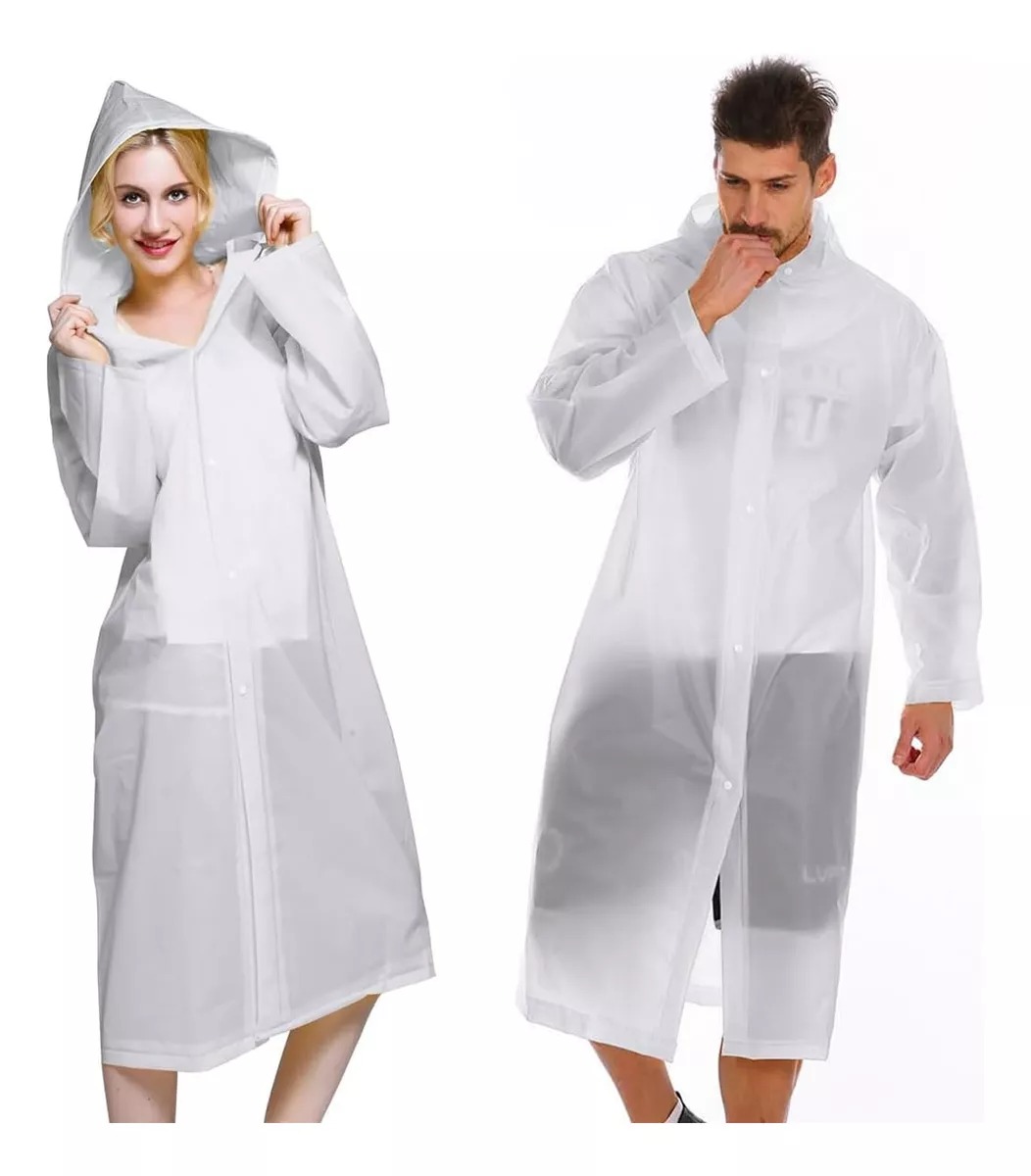 Portátil Capa Poncho Para La Lluvia 100% Impermeable Duro