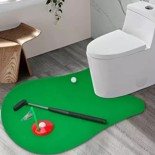 MIni Juego de Golf - Practica Baño Wc Inodoro