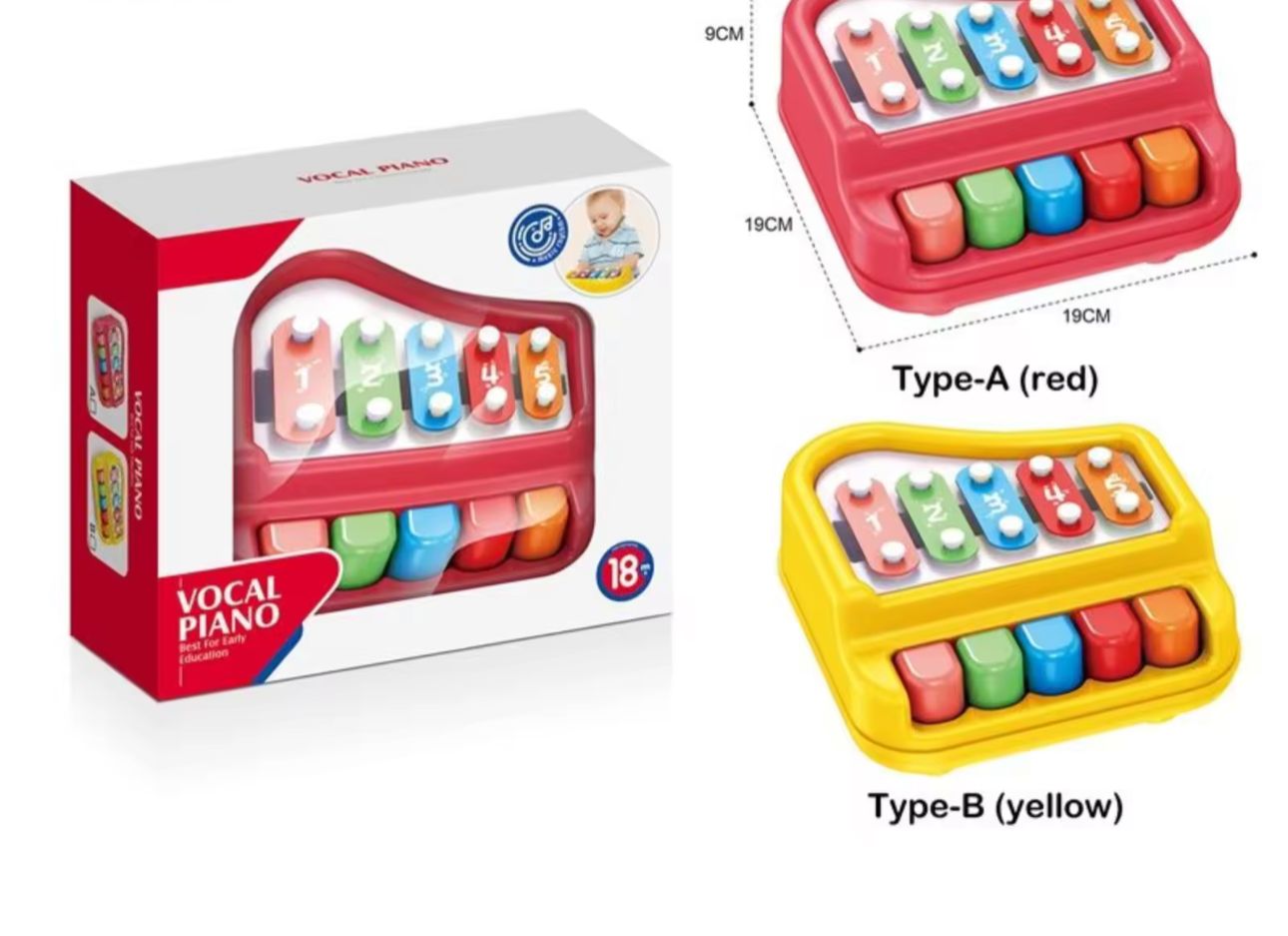 Juego De Piano Xilofono Musical Para Niños (as)