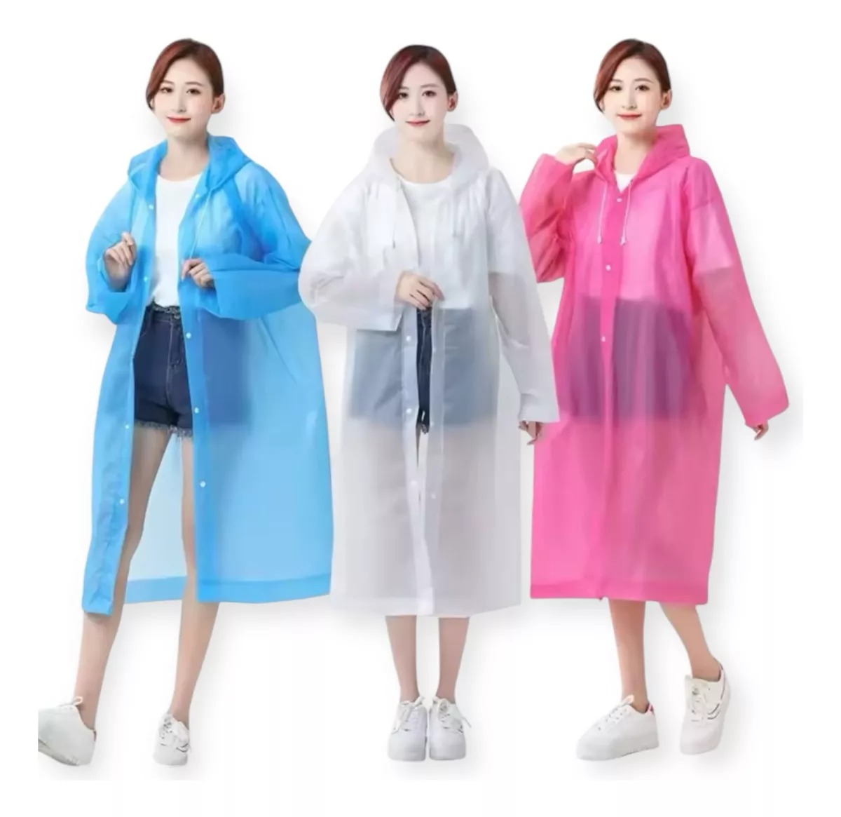 Capa Poncho Impermeable Lluvia Viento Estandar Adulto Oferta