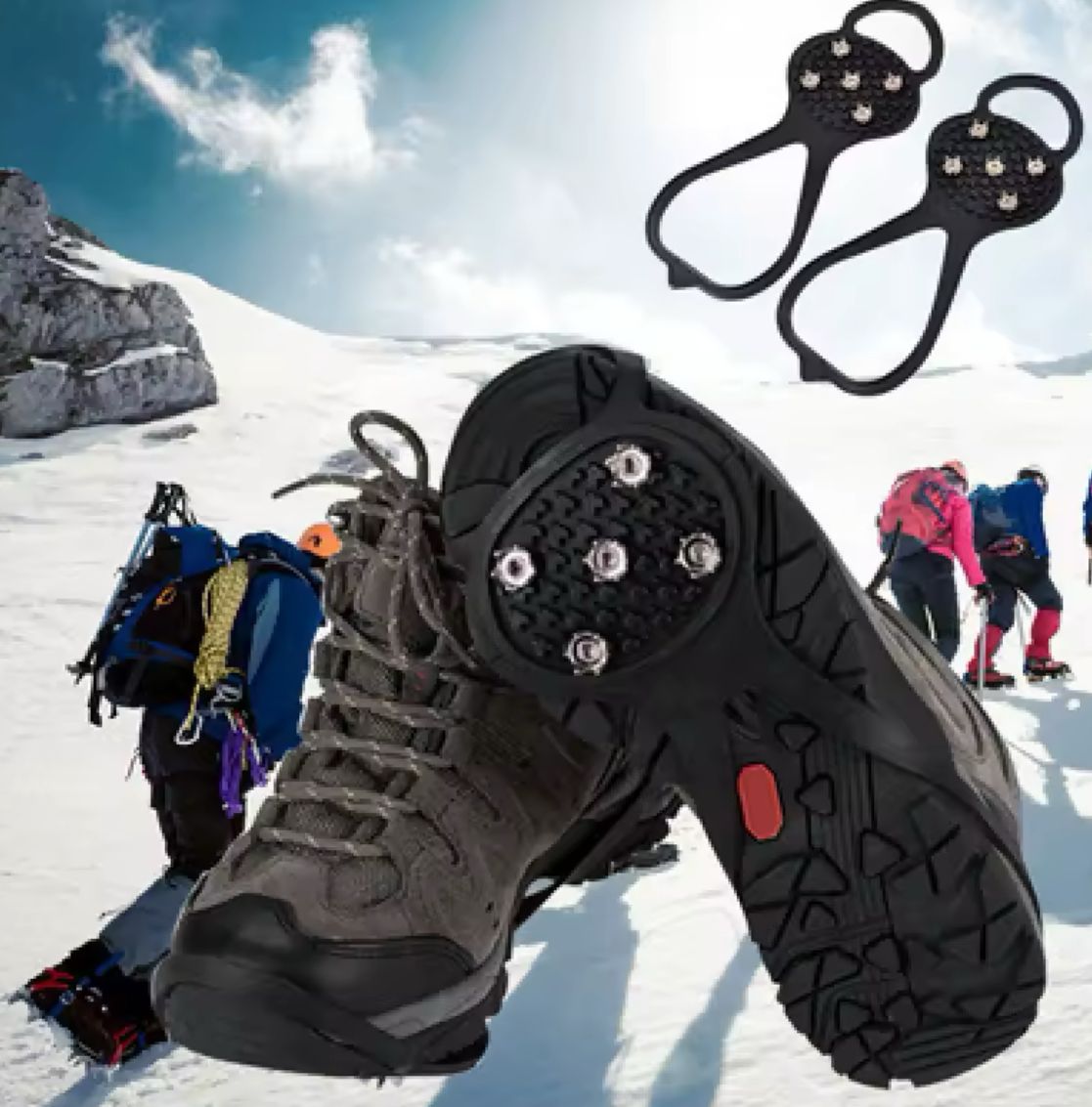Crampones Antideslizantes Hielo Nieve Universal