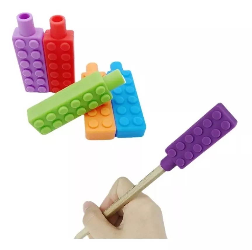 Mordedor Para Lapiz Sensorial Autismo Ansiedad Tea