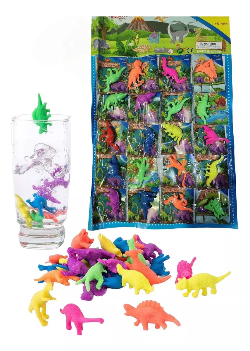 Pack 20 Crescencios Dinosaurio Juguete Sorpresa Piñata