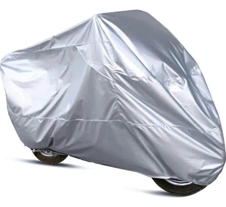 Funda Impermeable Para Moto o Bicicleta Impermeable Gris