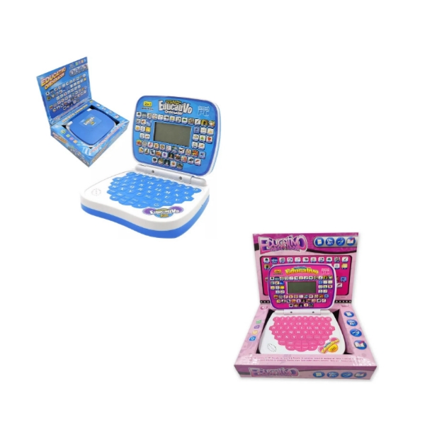Ordenador Didáctico Educativo Azul / Rosa