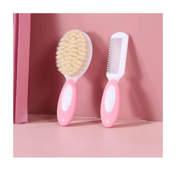 Set De Higiene Para Bebes Cepillos Y Peine Suave Limpieza