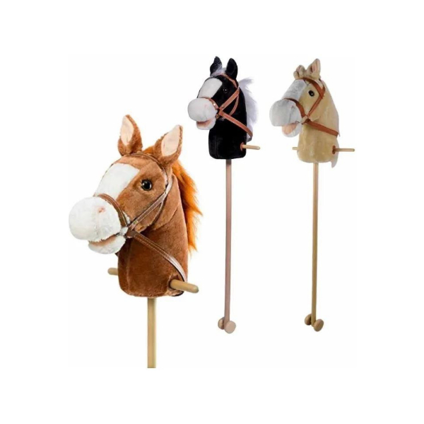 Caballito De Palo Con Sonido Y Rueda De 100 Cm Para Niños