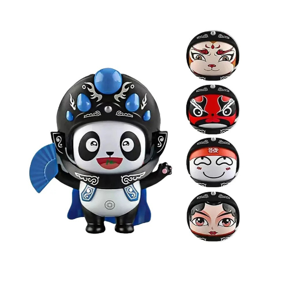 Muñeca Panda Cambia Cara Decoración Opera China