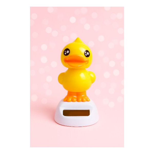 Pato Juguete Bailarín Solar, Figura Decorativa Móvil Baile