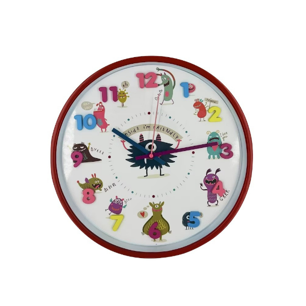 Reloj De Pared Mural Divertido Niños