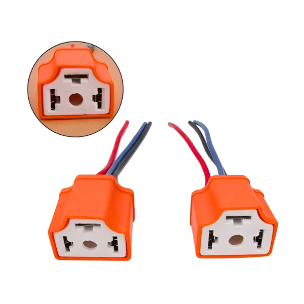 Soquete Conector H4 De Cerámico Para Auto.
