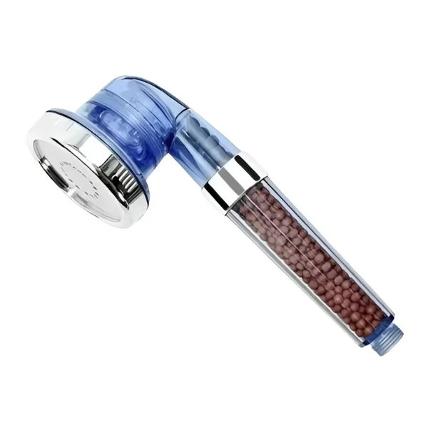 Cabezal ducha filtro purificador iones 3 funciones