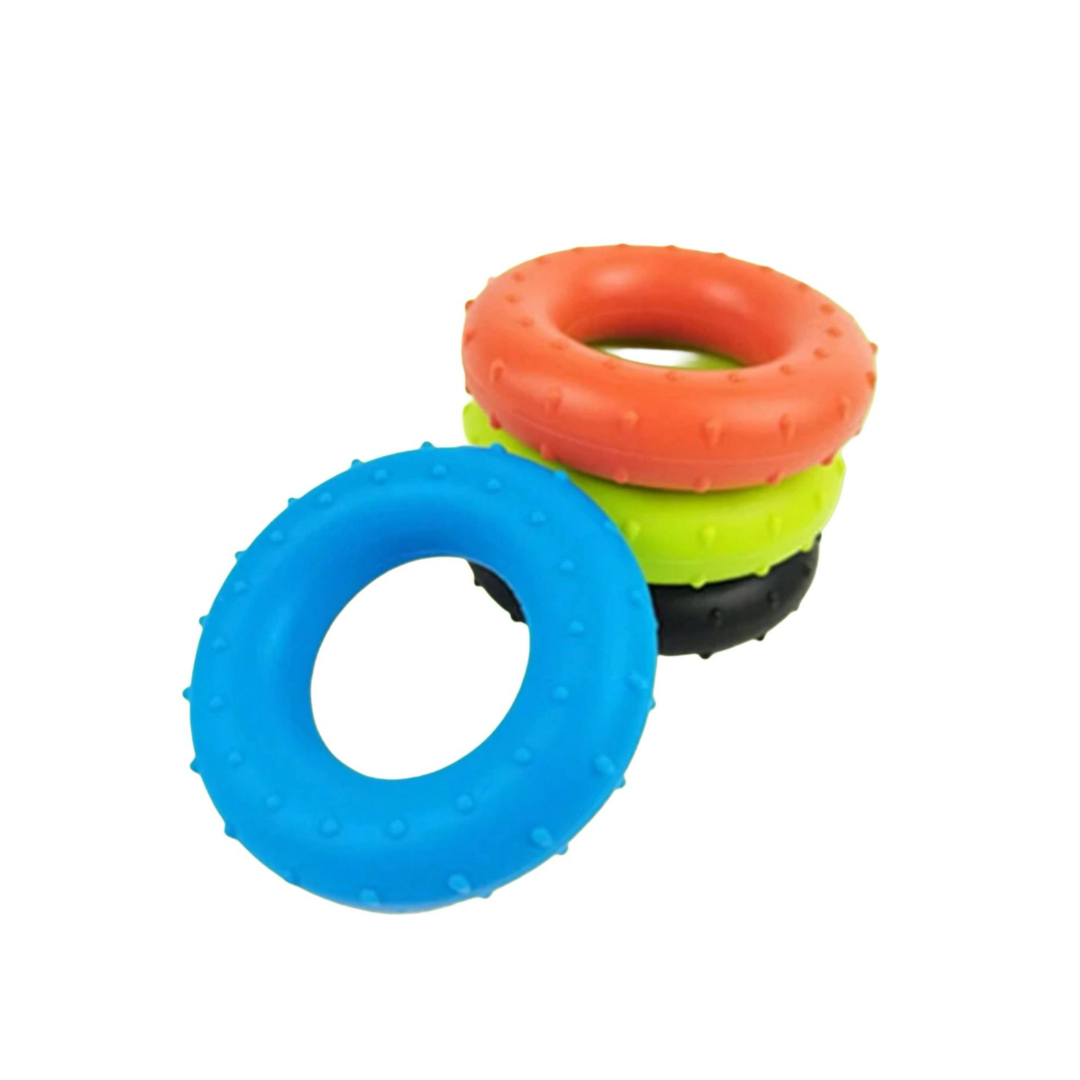 Anillo Mordedor Sensorial De Silicona Para Bebes Texturas