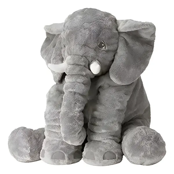 Elefante De Apego Cojín Peluche Bebés Y Niños Almohada